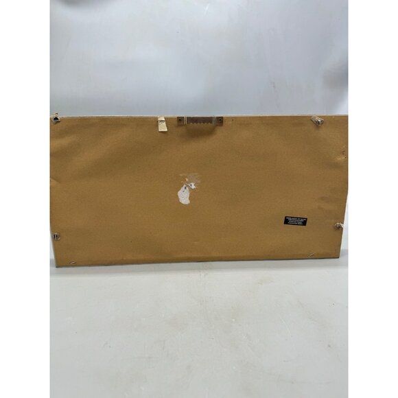 Keep Out Pirates Only Shark Wall Art Framed 18"x9" Crystal Art Gallery READ - Picture 13 of 16